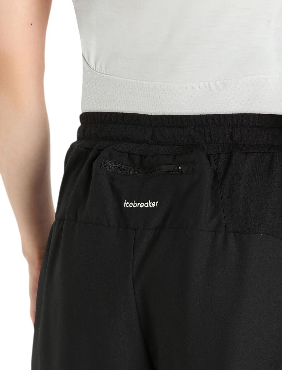 Shorts Icebreaker ZoneKnit™ Merino Homme Noir | FR 1110BEXC